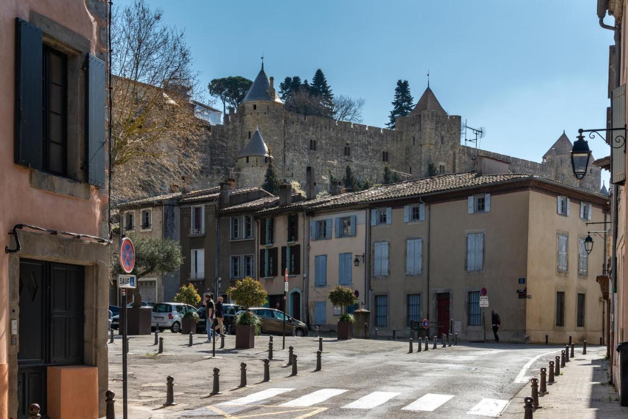 Les Gites De Laure - O Lit Divin, Instant De Volupte, Balneo Sauna, Climatisation, Netflix, 160M De La Cite Medievale Каркассон Экстерьер фото